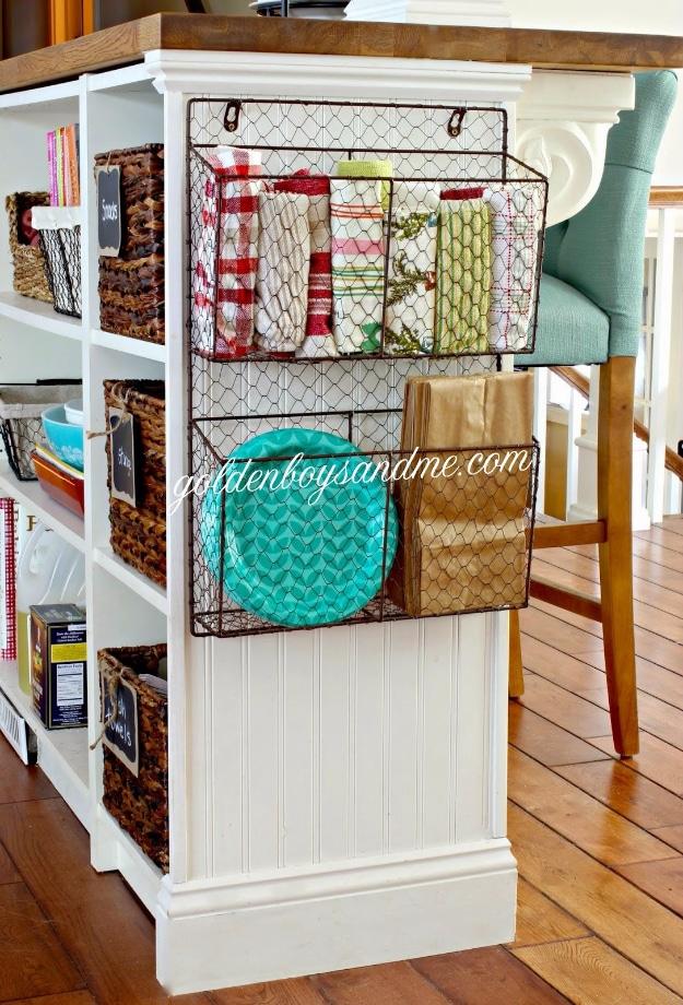 Kitchen Island Wire Basket Organizer, a favorite pick from this roundup and an idea worth saving for later