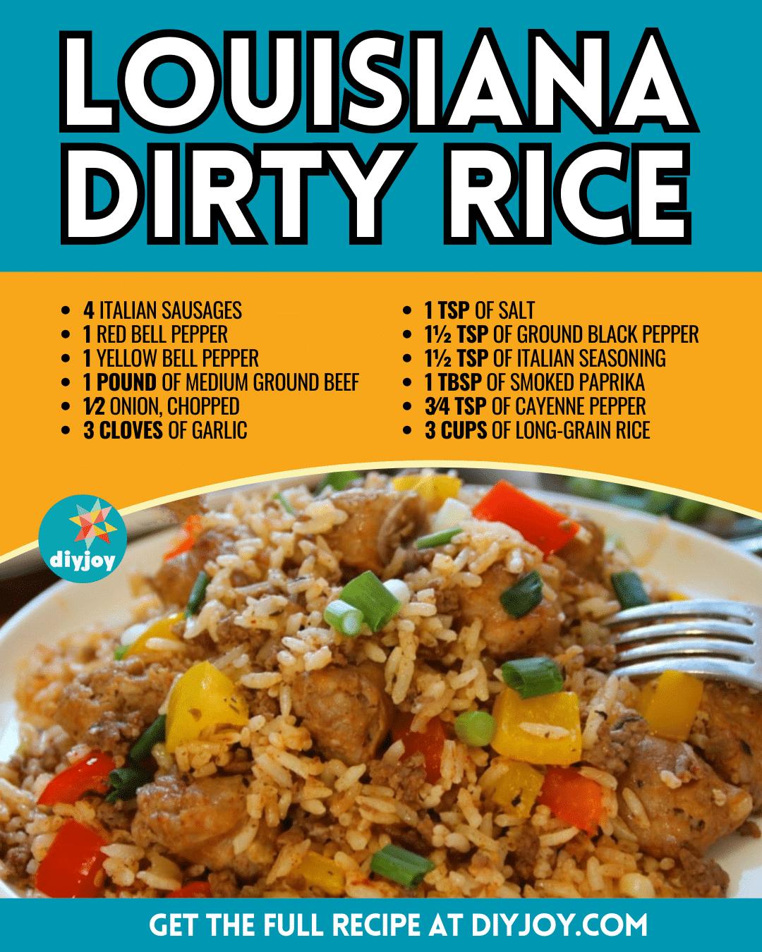 Easy Louisiana Dirty Rice Recipe