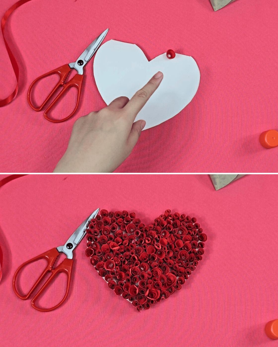 Easy Heart Gift Card — diy mother's day card