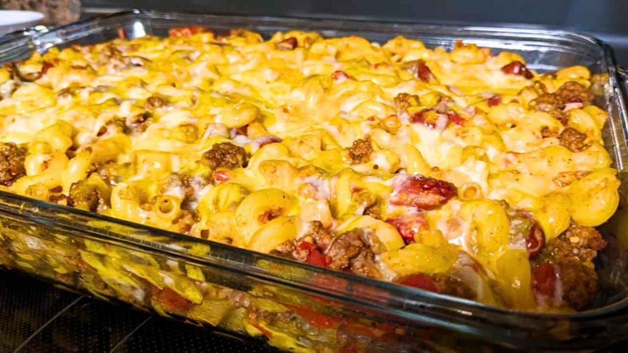 Easy Southwestern Beef Casserole Recipe