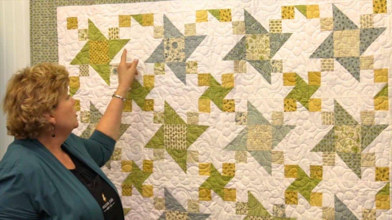 Garden Stars Quilt With Jenny Doan