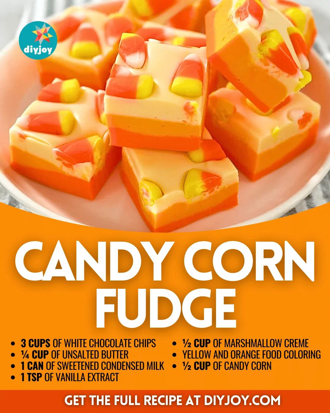 Easy-to-Make Candy Corn Fudge