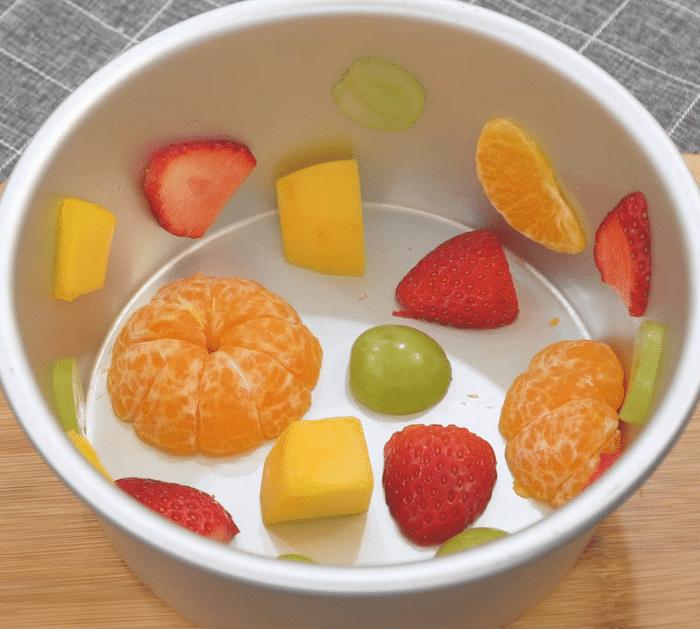 Fruit Yogurt Jelly Cake Ingredients