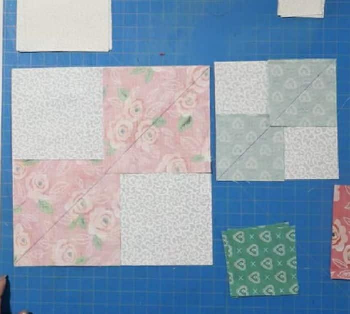 Easy Double Sawtooth Star Quilt Block Sewing Tutorial