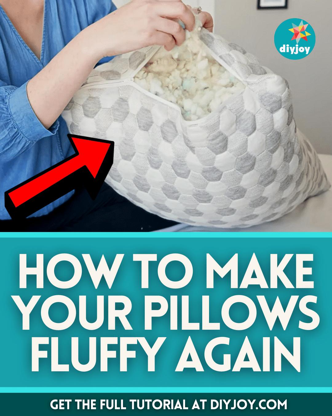 How To Make Your Pillows Fluffy Again