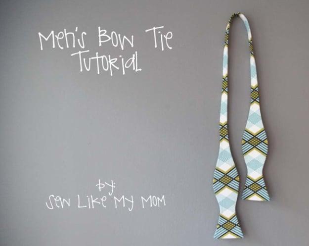 Bow Tie For Dad, low pressure enough to try this weekend and a great fix using stuff you already have on a shelf