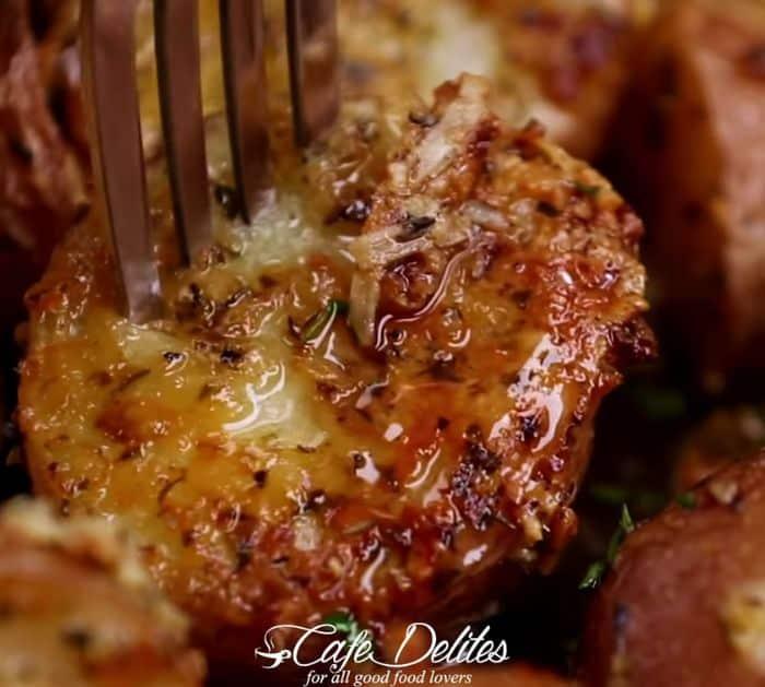 How To Make Browned Butter Parmesan Roasted Potatoes