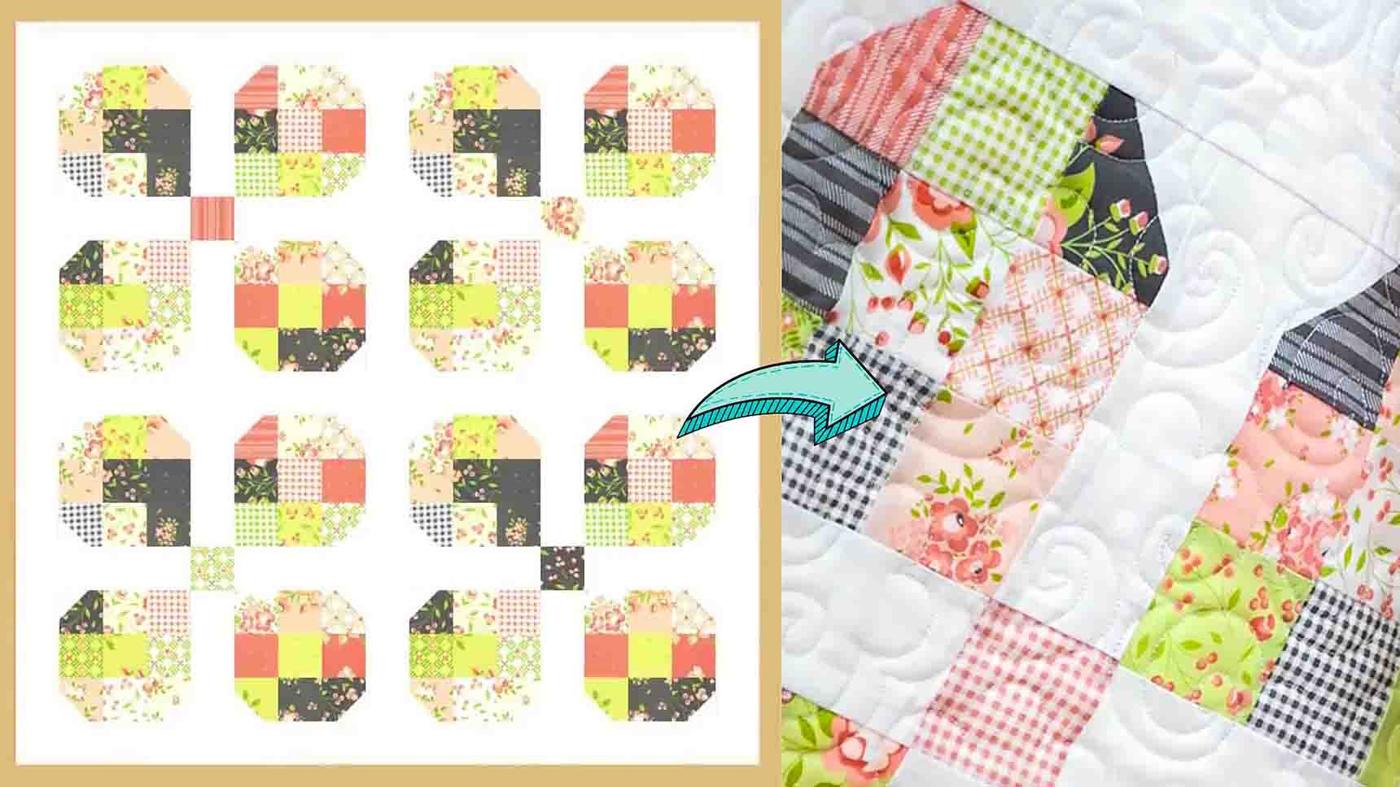 Mini Charm Muffins Shortcut Quilt Tutorial