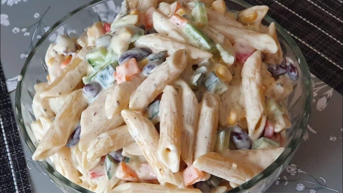 Easy-to-Make Creamy Pasta Salad