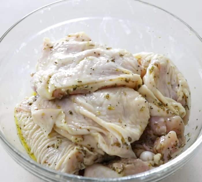 Sheet Pan Chicken and Vegetable Recipe Ingredients