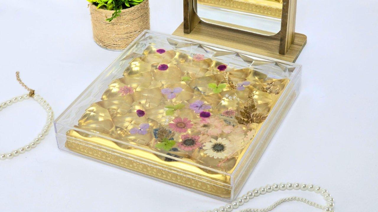 Upcycled Ferrero Rocher Jewelry Box