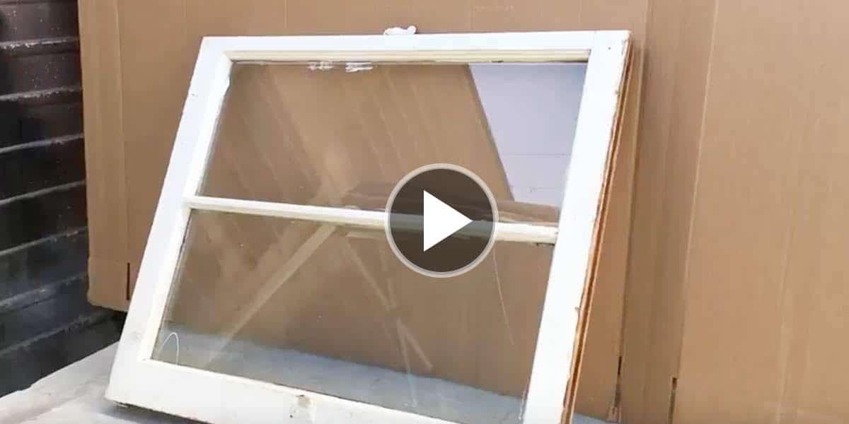 I Love DIY Ideas With Old Windows And Absolutely Have To Have This One For My Porch!