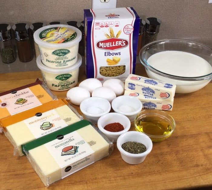 Ultimate Five Cheese Macaroni and Cheese Recipe