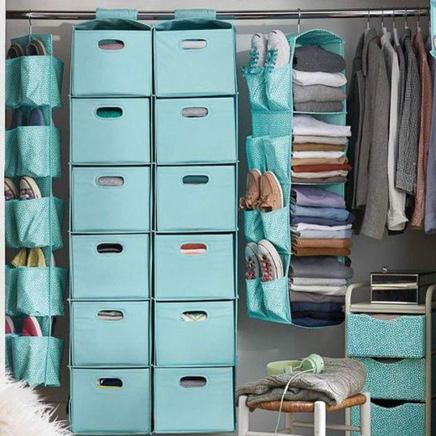 Organize In Colors, one of the best closet organization ideas on this list and a favorite pick from this roundup