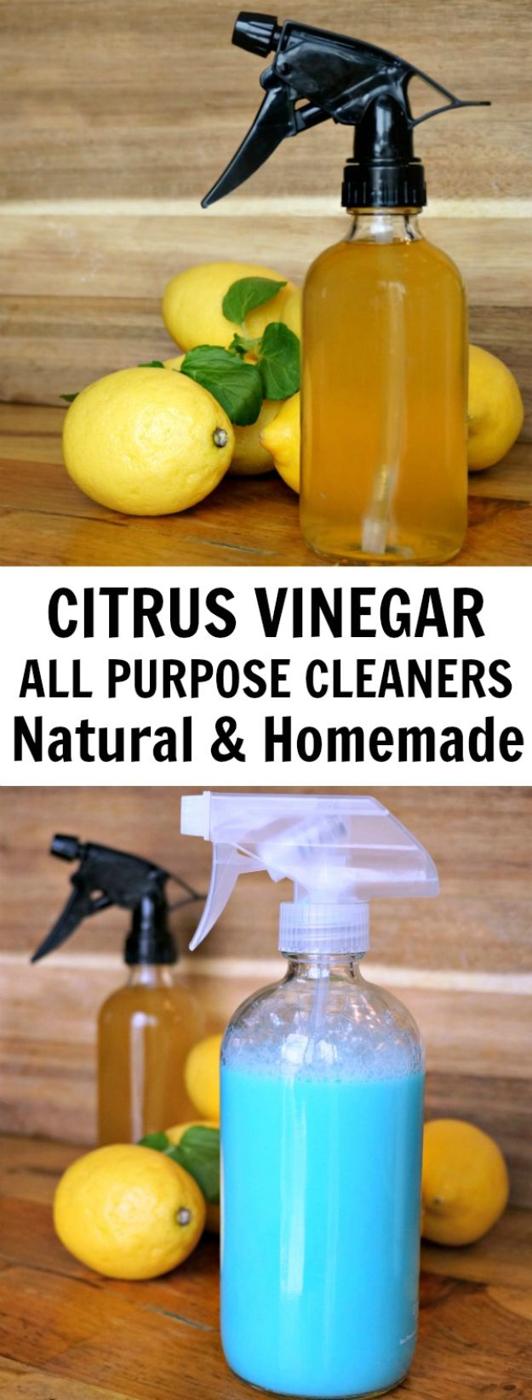 Citrus Vinegar All Purpose Cleaners, gentle on the wallet week after week and the trick that finally got a stubborn job done