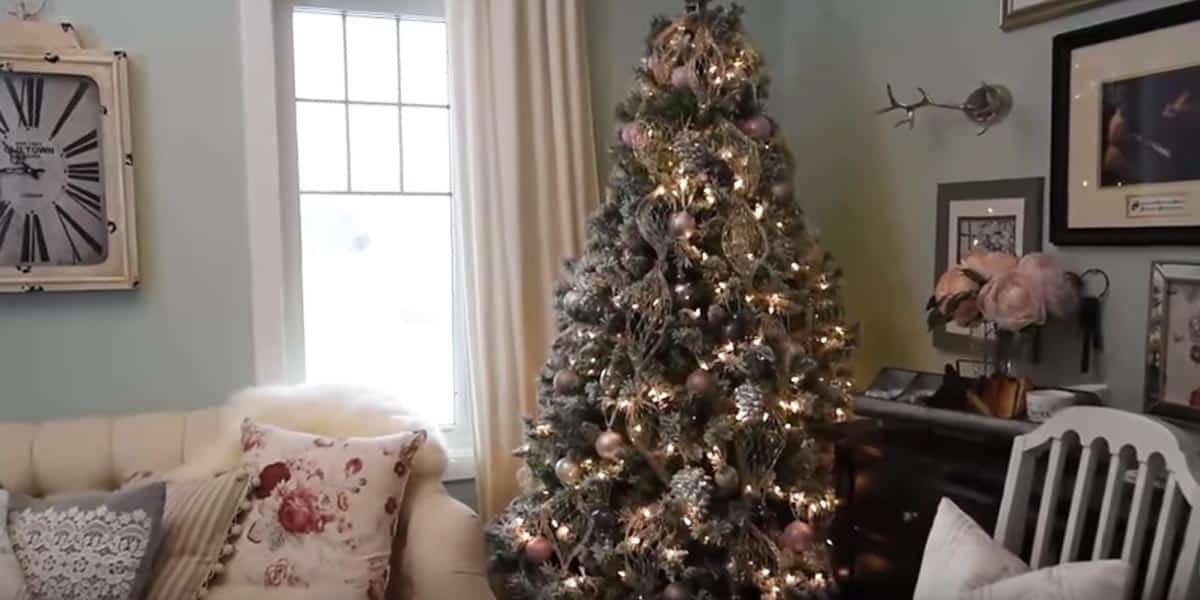 She Shows Us Some Tips On How To Decorate A Stunning Christmas Tree!