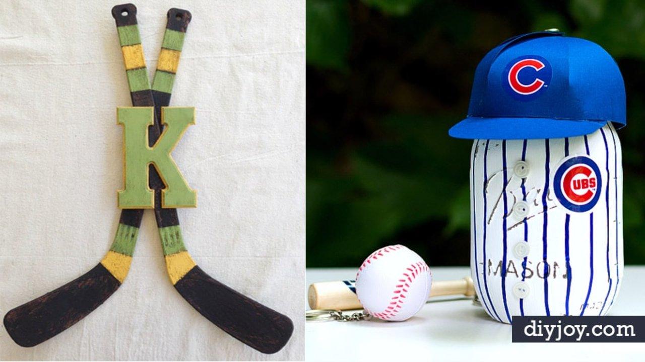 21 Cool DIY Ideas for the Sports Fan in Your Life