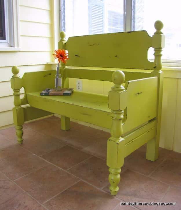 Old Headboards into a Lovely Bench, a furniture hack worth trying at home and an idea worth saving for later