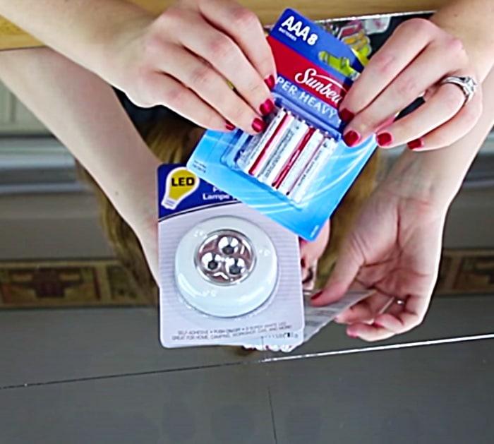 Use Battery Operated Lights For A Vanity Mirror