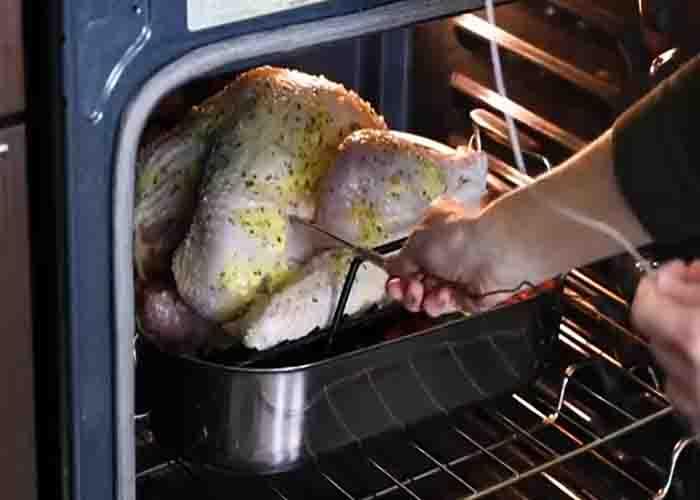 Roasting the Thanksgiving turkey