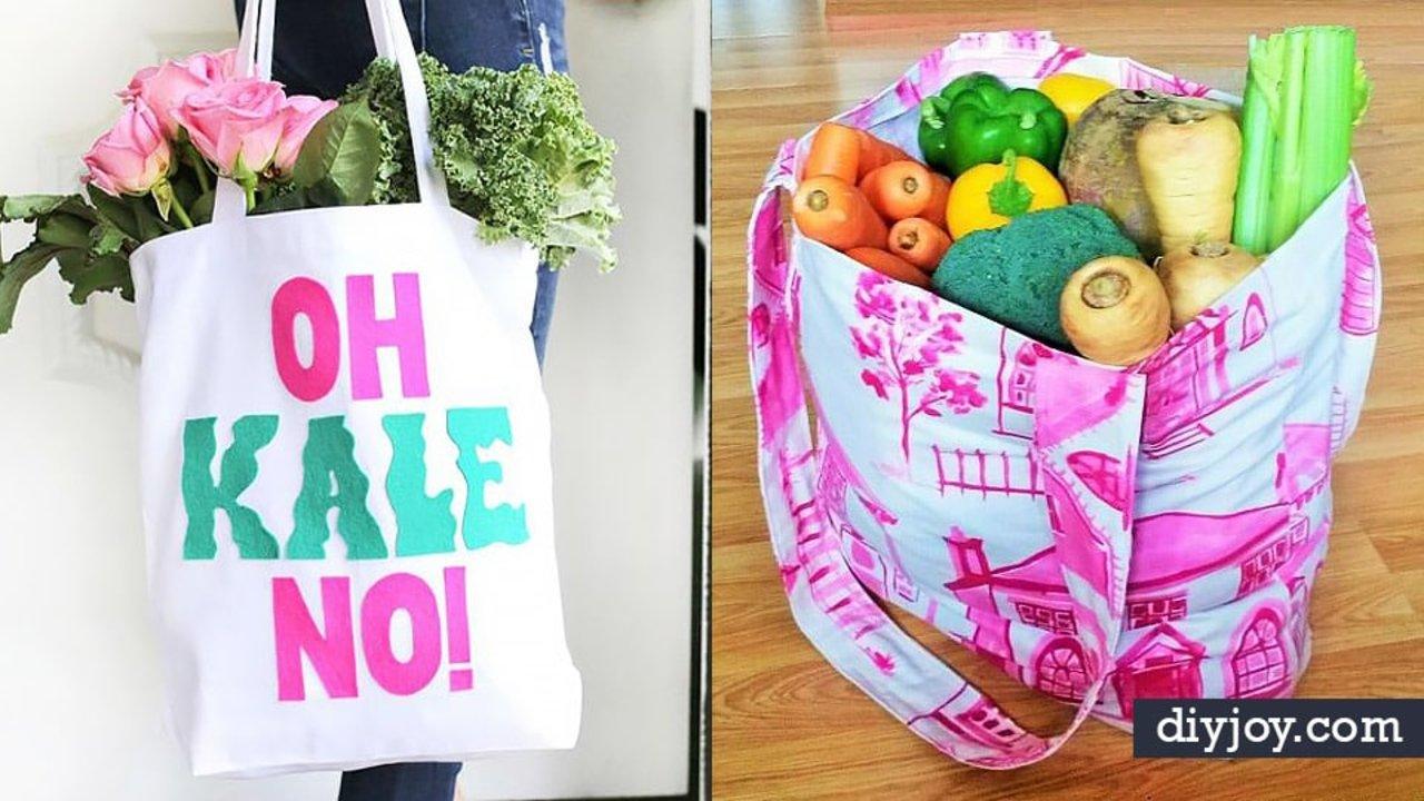 35 DIY Shopping Bags
