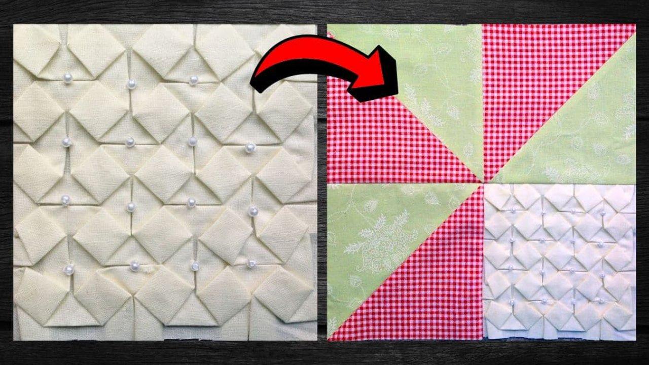 Easy Origami Quilt Block Tutorial