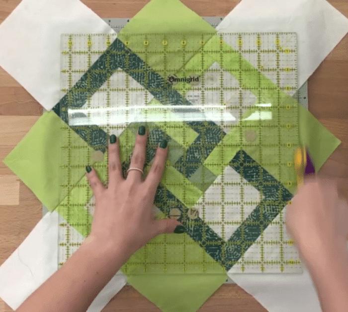 How to Make a Lucky Knot Quilt Block
