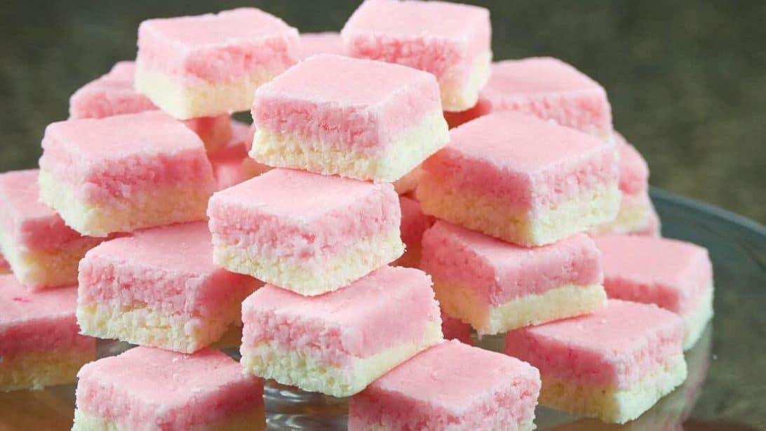 6-Ingredient No-Bake Classic Coconut Ice