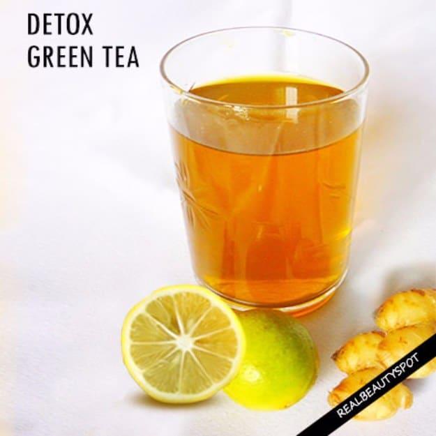 DIY Detox Green Tea, a gentle reset recipe, and a result that looks far fancier than it actually was