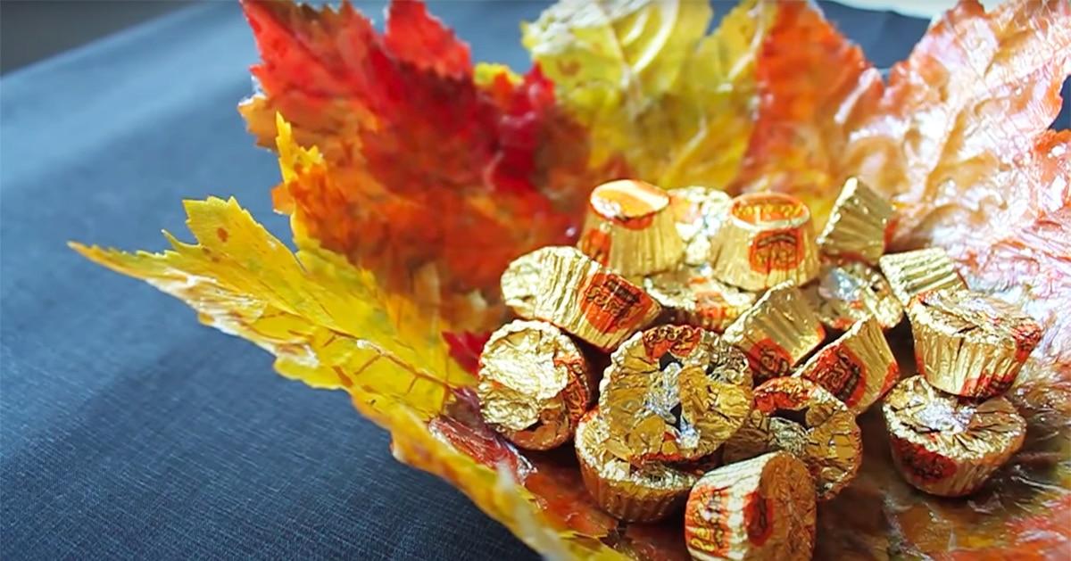 DIY Leaf Bowl