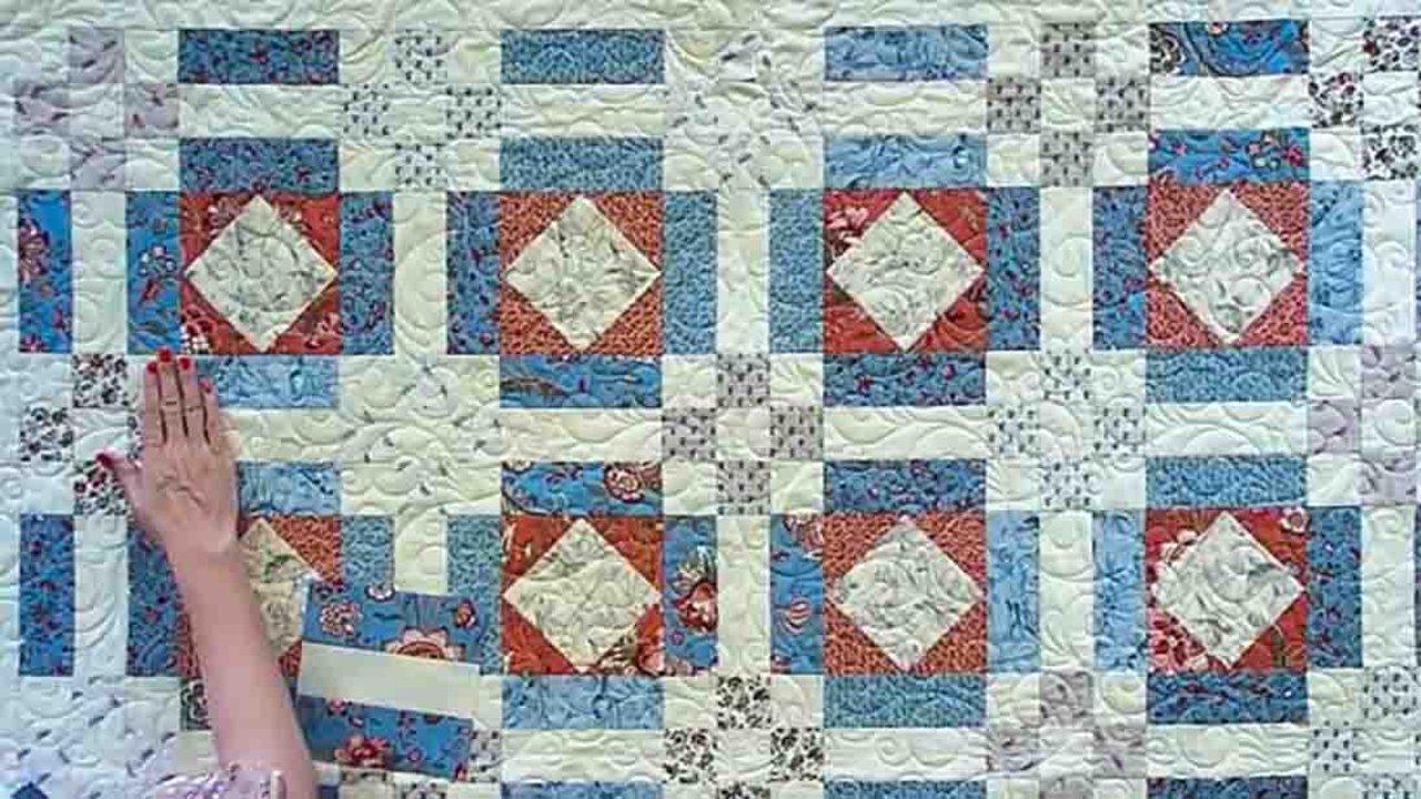 Nine Patch Trails Quilt Tutorial with Free Pattern