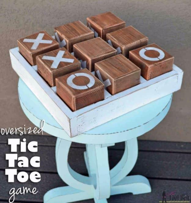 Oversized Tic Tac Toe Game, a gift worth repeating for every occasion and quick enough to finish in an afternoon