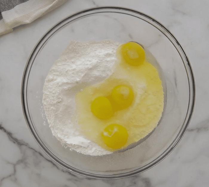 Ingredients for 7Up Pound Cake