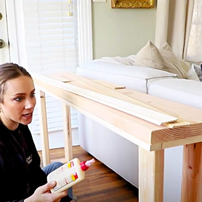 DIY Table Ideas - Console Table To Make At Home - Easy Console Table Ideas