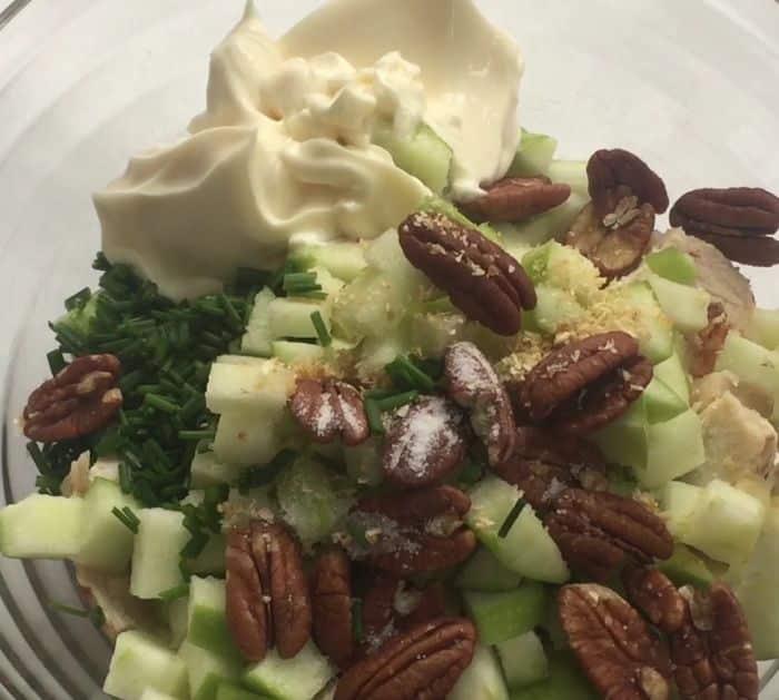 Easy To Make Apple Pecan Chicken Salad