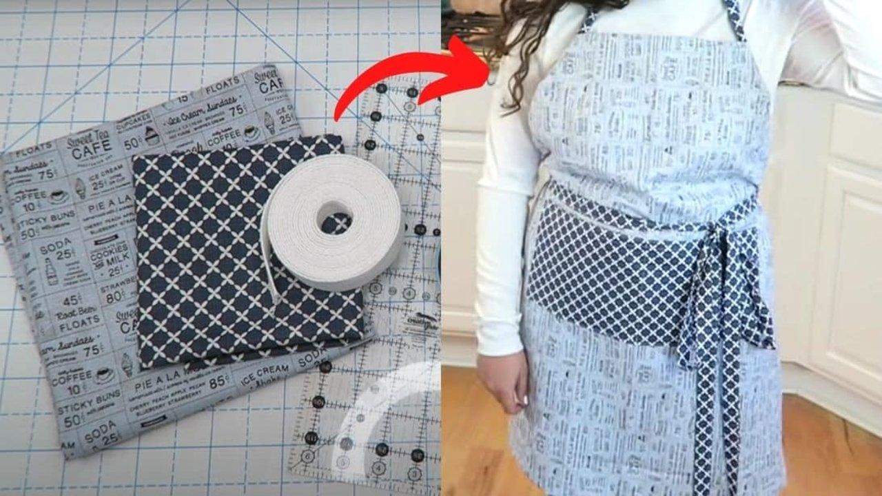 Easy to Make Apron Tutorial