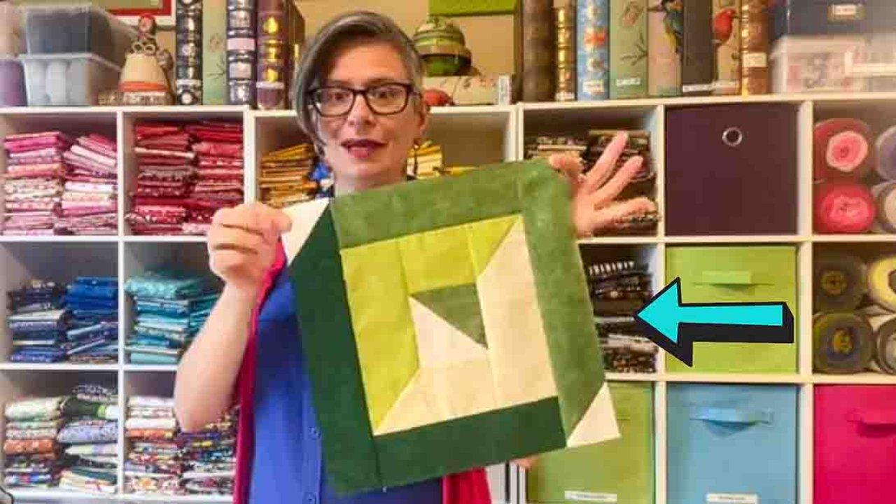Optical Illusion Quilt Block Tutorial