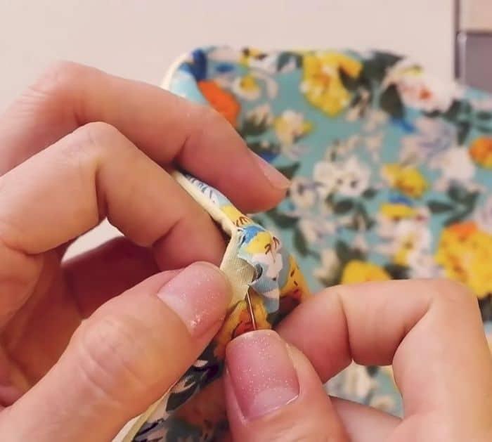 How To Sew A Flower Fabric Coaster