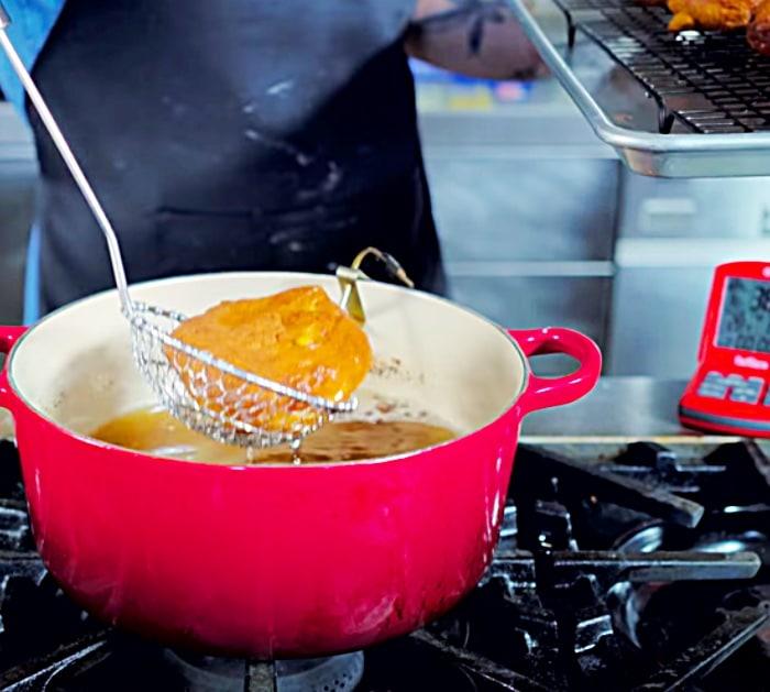 How To Fry Dough For Apple Fritters - Apple Dessert Idea - Cook With Fresh Apples