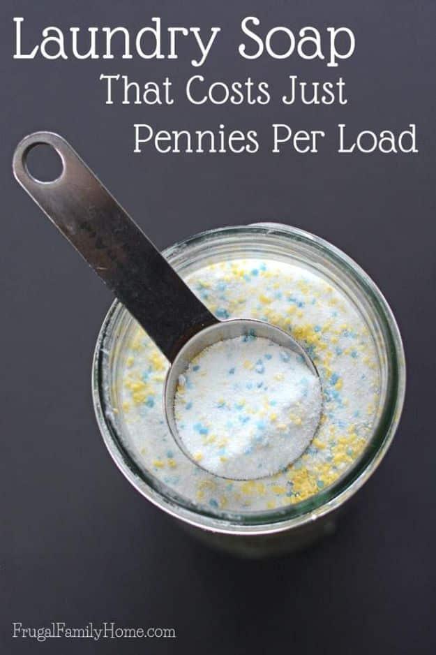 Easy DIY Laundry Detergent that Costs Just Pennies a Load, a cleaning recipe, flexible enough to adjust as you go