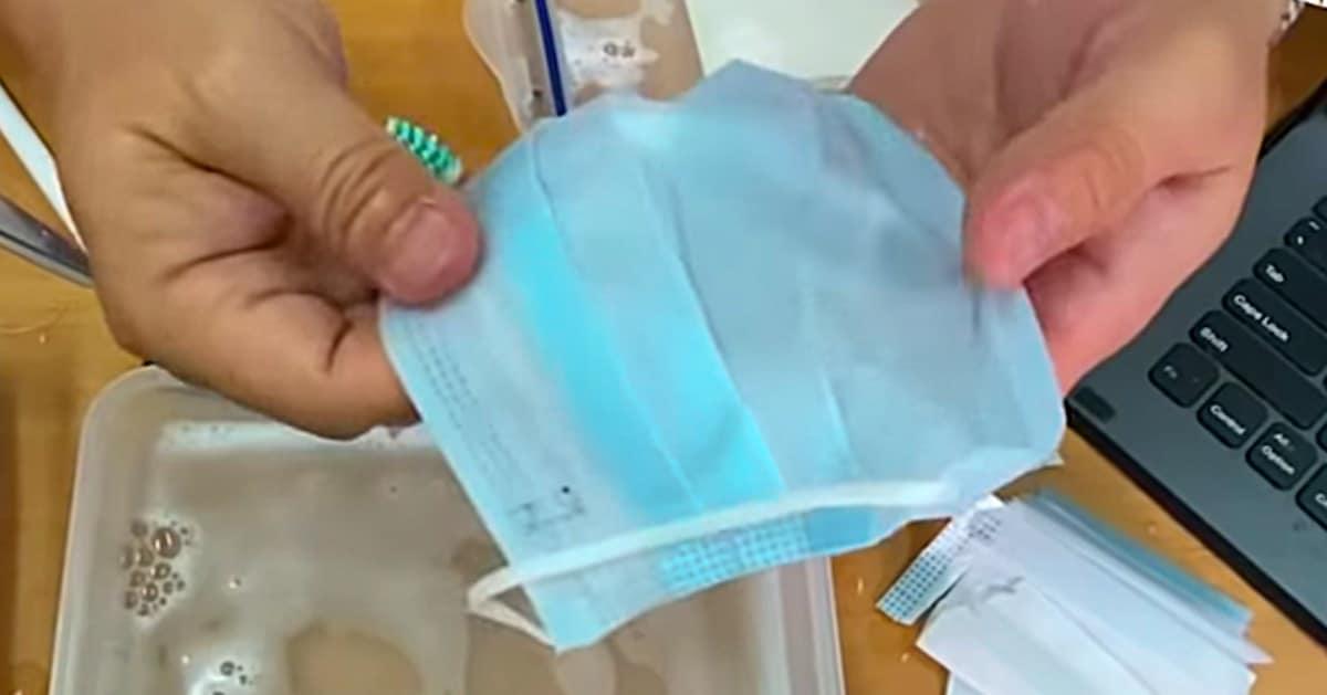 How To Clean, Sterilize And Reuse A Face Mask