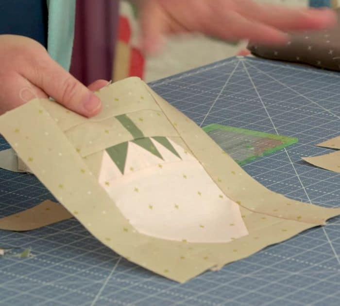Easy Cute Strawberry Quilt Block Tutorial