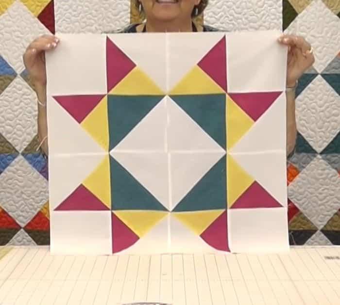 Missouri Star Quilt Block With Jenny Doan Steps