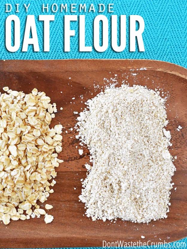 DIY Homemade Oat Flour, simple for a total beginner to get right the first time and a routine that finally sticks