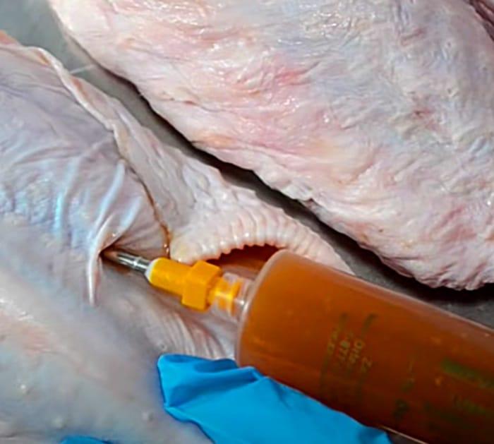 Cajun injected fried turkey wings