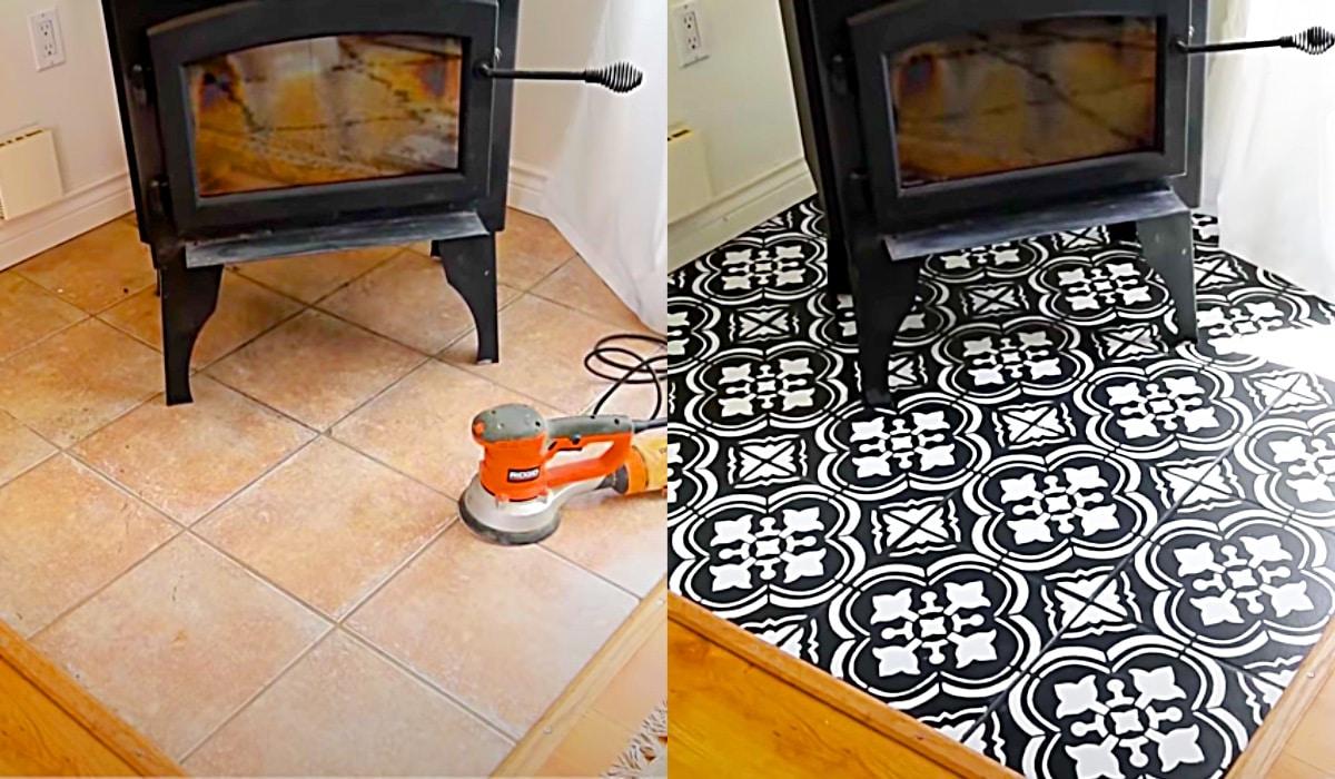 How To Paint Floors Using A Stencil