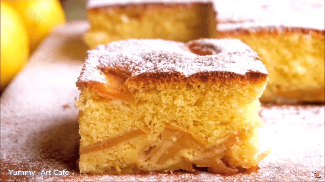 Easy Moist Apple Cake Recipe