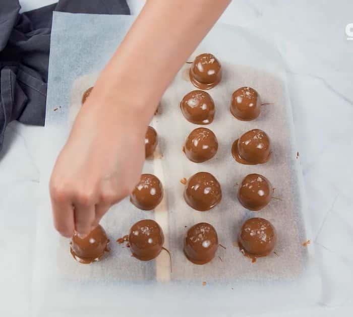 How to Make Coconut Brownie Truffles