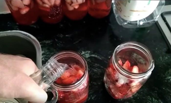 How to Make Homemade Strawberry Moonshine