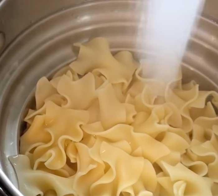 Boil Egg Noodles - Beef Casserole Recipe